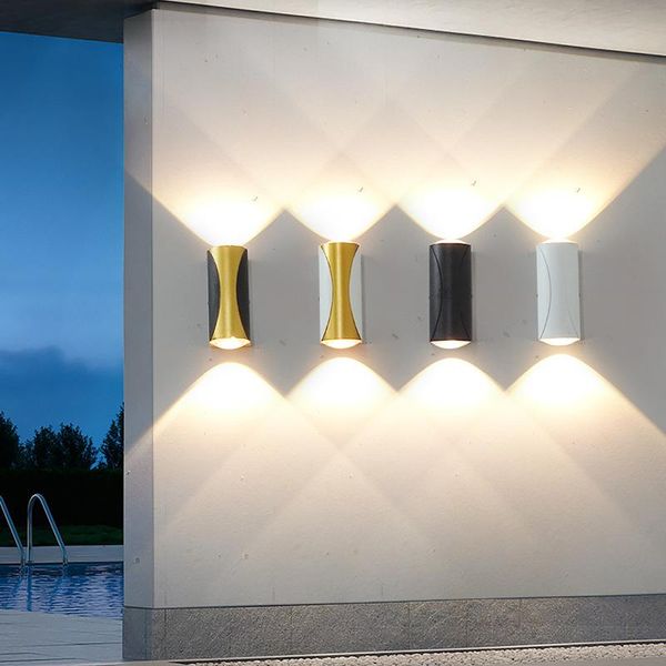 outdoor waterproof ip65 6w 12w cob led wall porch light modern indoor decor up down dual-head aluminum wall lamp ac85-265v
outdoor waterproof ip65 6w 12w cob led wall porch light modern indoor decor up down dual-head aluminum wall lamp ac85-265v