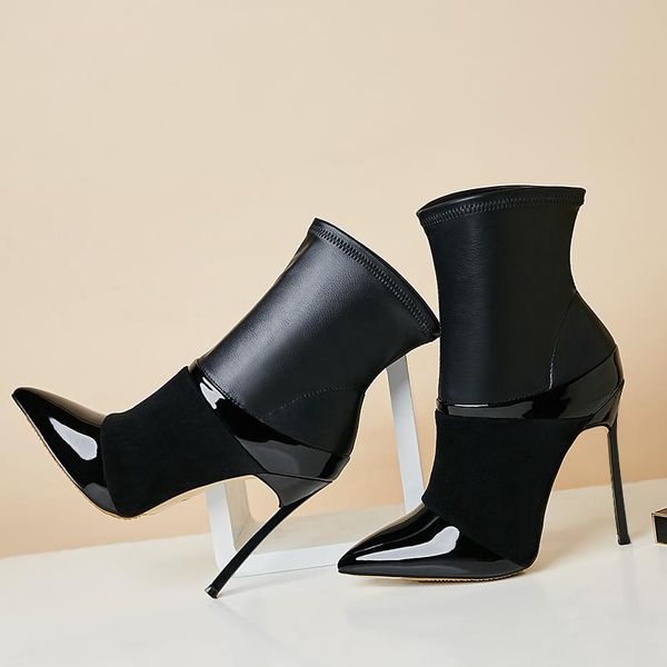 boots charm2021 black splicing pointed high 10 12cm slim heel plush short and medium length women's nude in autumn /
boots charm2021 black splicing pointed high 10 12cm slim heel plush short and medium length women's nude in autumn /
