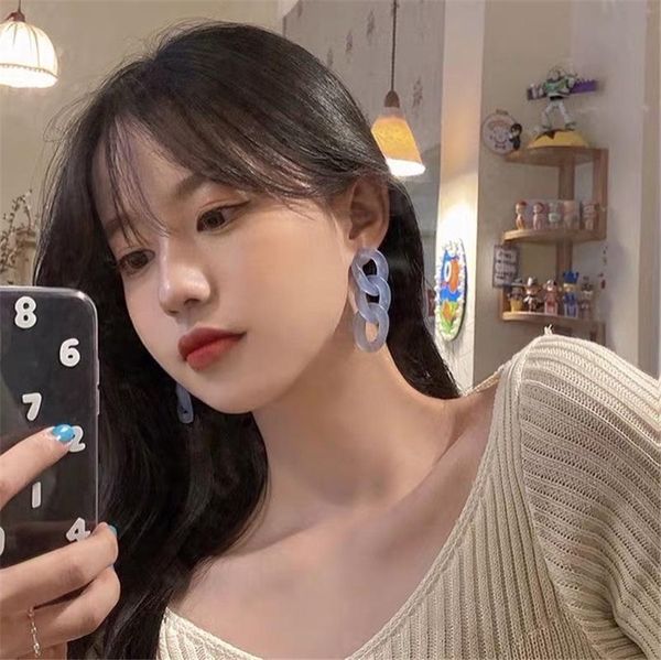 dangle & chandelier s925 needle acrylic chain punk stud earrings for women bohemia minimalism tassel earring fashion jewelry accessories, Silver
dangle & chandelier s925 needle acrylic chain punk stud earrings for women bohemia minimalism tassel earring fashion jewelry accessories, Silver