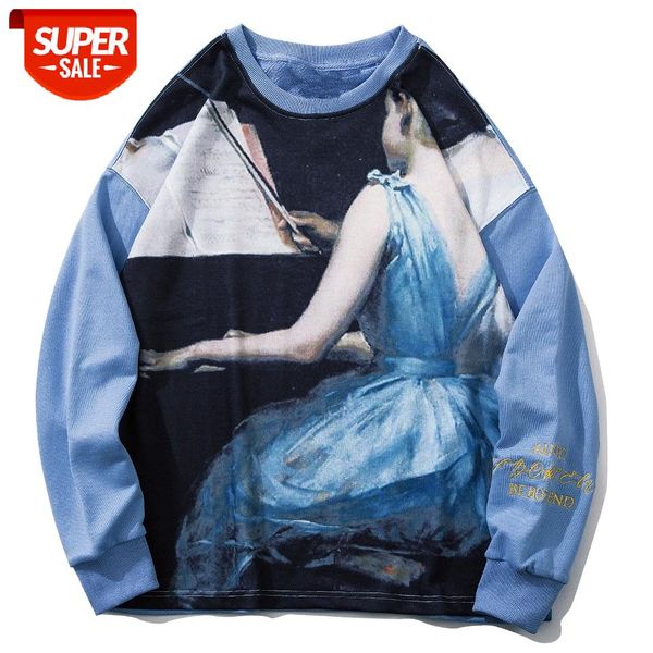 Vintage Color Block Hip Hop Hoodie Men Streetwear Playing Piano Girl Print Harajuku Hoodie Sweatshirt Winter Pullover Men Cotton #mJ5b, Black
Vintage Color Block Hip Hop Hoodie Men Streetwear Playing Piano Girl Print Harajuku Hoodie Sweatshirt Winter Pullover Men Cotton #mJ5b, Black