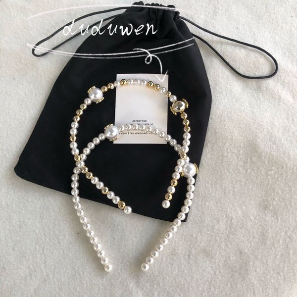 pearl fashion hair clasp classic hair accessories headband 2c boutique with dust bag party gift classic lady for party wear, Silver
pearl fashion hair clasp classic hair accessories headband 2c boutique with dust bag party gift classic lady for party wear, Silver