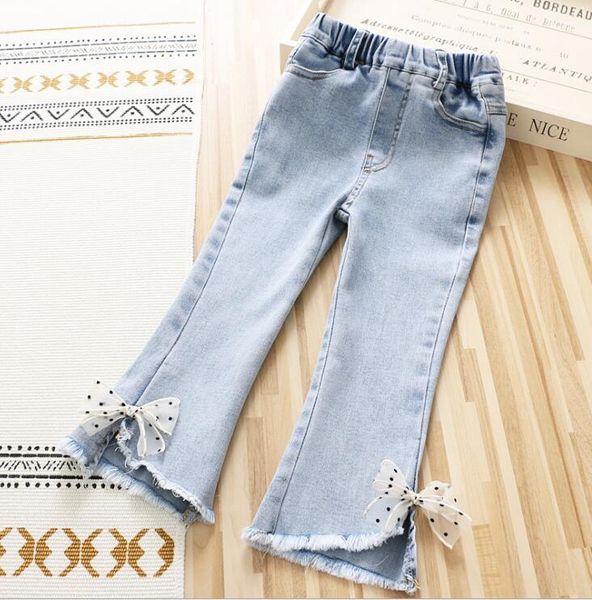 2021 new arrival girls denim bow long pants spring fashion girls jean pants 2-7 years yl328, Blue
2021 new arrival girls denim bow long pants spring fashion girls jean pants 2-7 years yl328, Blue