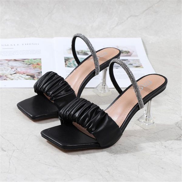 dress shoes women sandals ladies heels 7.5cm slides slipper outdoor casual party footwear rhinestone strappy plus size 41, Black
dress shoes women sandals ladies heels 7.5cm slides slipper outdoor casual party footwear rhinestone strappy plus size 41, Black