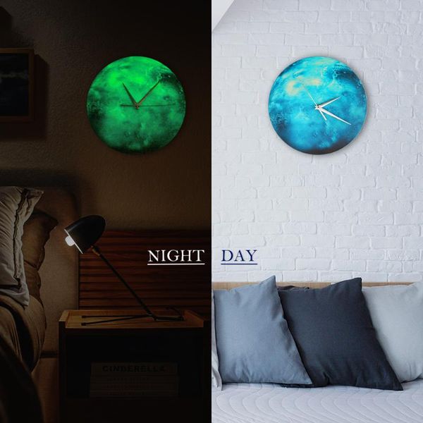 wall clocks horloge luminous planet earth moon 30 cm wooden clock for living room cafe restaurant office decor home decoration
wall clocks horloge luminous planet earth moon 30 cm wooden clock for living room cafe restaurant office decor home decoration