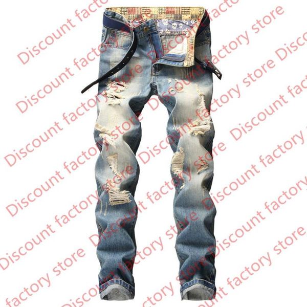 men trendy pants slim straight jeans denim long ruined new hip hop brand hole denim begging retro old dropship, Blue
men trendy pants slim straight jeans denim long ruined new hip hop brand hole denim begging retro old dropship, Blue