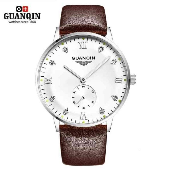 luxury original guanqin watches men fire mechanical fashion business hardlex casual watch leather men's, Slivery;brown
luxury original guanqin watches men fire mechanical fashion business hardlex casual watch leather men's, Slivery;brown
