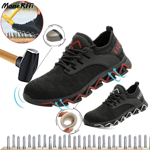 boots men's outdoor steel toe cap protective work shoes for men anti smashing puncture proof safety anti-slip, Black
boots men's outdoor steel toe cap protective work shoes for men anti smashing puncture proof safety anti-slip, Black