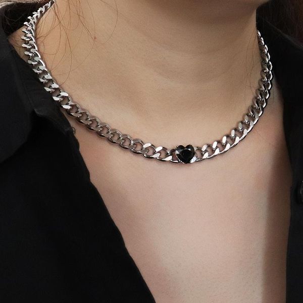 chokers zircon love heart shape necklace stainless steel exquisite feminia women choker chain elegant charm wedding pendant, Golden;silver
chokers zircon love heart shape necklace stainless steel exquisite feminia women choker chain elegant charm wedding pendant, Golden;silver