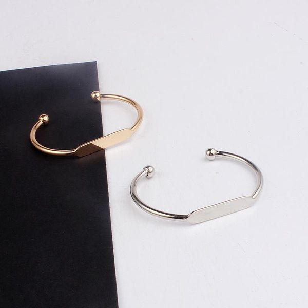 bangle trendy jewelry women copper bracelet geometric shape simple fashion metal plated open cuff for party, Black
bangle trendy jewelry women copper bracelet geometric shape simple fashion metal plated open cuff for party, Black