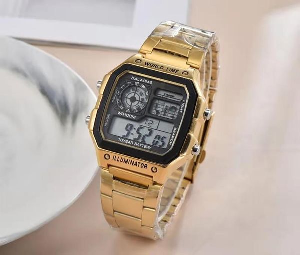 wristwatches men's metal watch led electronic screen digital -selling casual fashion women's, Slivery;brown
wristwatches men's metal watch led electronic screen digital -selling casual fashion women's, Slivery;brown
