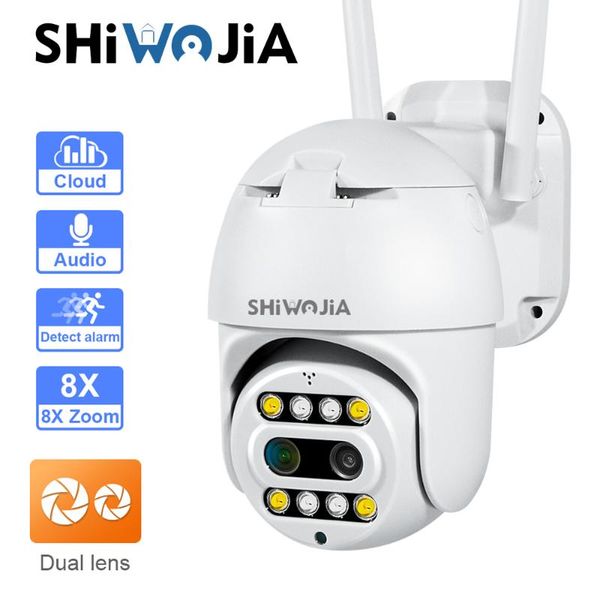 shiwojia 1080p action ip camera wifi dual lens 8x zoom outdoor ptz dome video surveillance auto tracking security cctv 360 cam
shiwojia 1080p action ip camera wifi dual lens 8x zoom outdoor ptz dome video surveillance auto tracking security cctv 360 cam
