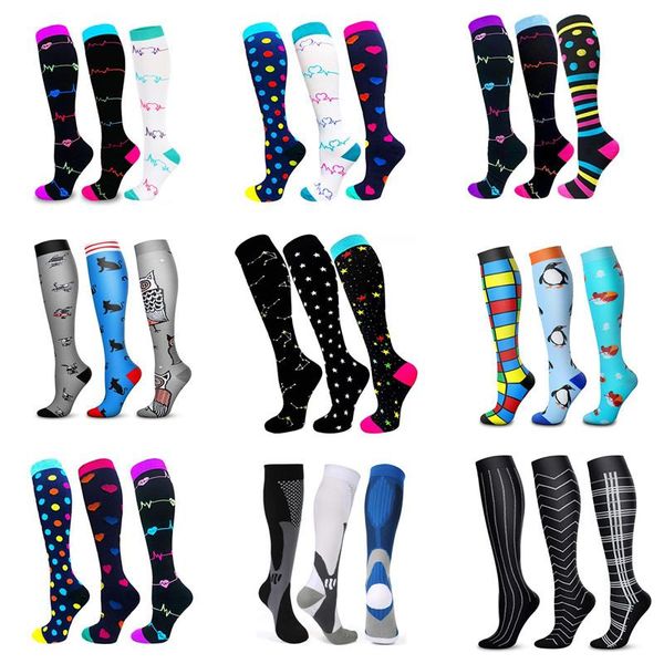 sports socks 3 pairs/lots dropship compression wholesales golfs tube football outdoor nursing running fitness, Black 
sports socks 3 pairs/lots dropship compression wholesales golfs tube football outdoor nursing running fitness, Black