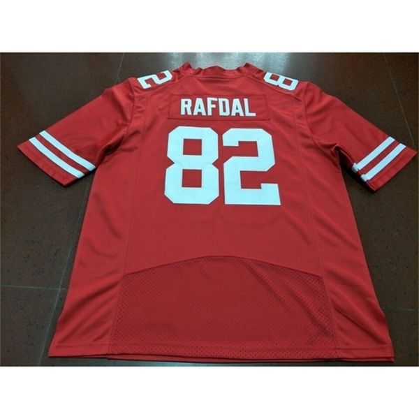 668 nebraska cornhuskers kurt rafdal #82 real full embroidery college jersey size s-4xl or custom any name or number jersey, Black
668 nebraska cornhuskers kurt rafdal #82 real full embroidery college jersey size s-4xl or custom any name or number jersey, Black