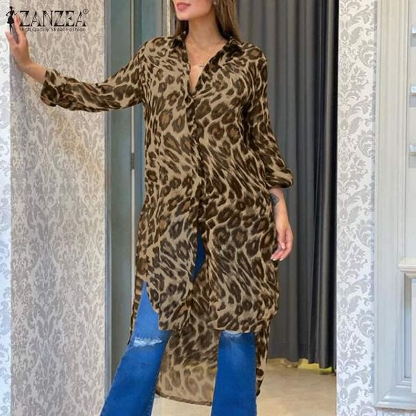 fashion leopard shirts women's printed blouses 2021 zanzea casual long sleeve asymmetrical blusas female lapel tunic plus size 5, White
fashion leopard shirts women's printed blouses 2021 zanzea casual long sleeve asymmetrical blusas female lapel tunic plus size 5, White