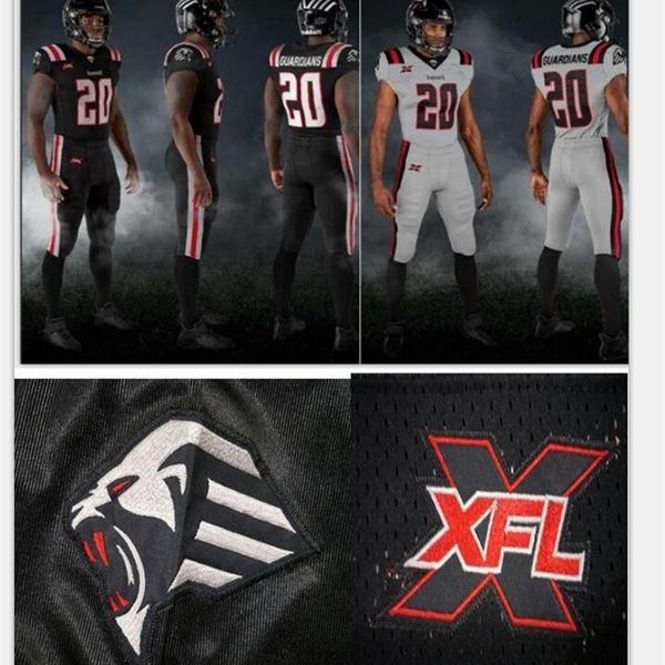 custom ny guardians xfl football jersey agasiva terrence demarcus ayers tj barnes keenen brown garrett brumfield nick deluca scott daly aske, Black 
custom ny guardians xfl football jersey agasiva terrence demarcus ayers tj barnes keenen brown garrett brumfield nick deluca scott daly aske, Black