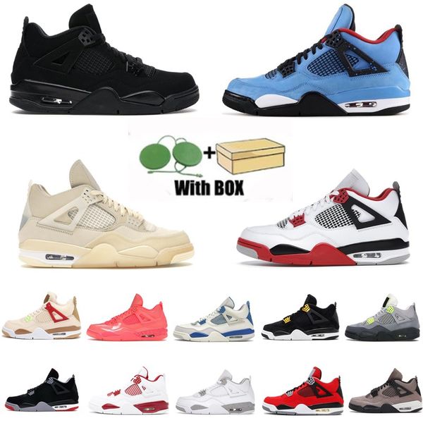 Jordan 4S Basketball Shoes Mens Retro Jumpman Air Jorden 4 University Blue Sneakers White Oreo Loyal Black Cat Cactus Jack Wild Things Women
Jordan 4S Basketball Shoes Mens Retro Jumpman Air Jorden 4 University Blue Sneakers White Oreo Loyal Black Cat Cactus Jack Wild Things Women