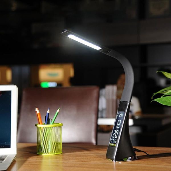 table lamps led lamp desk touch dimmable lighting alarm clock calendar time temperature display eye-protected reading light
table lamps led lamp desk touch dimmable lighting alarm clock calendar time temperature display eye-protected reading light