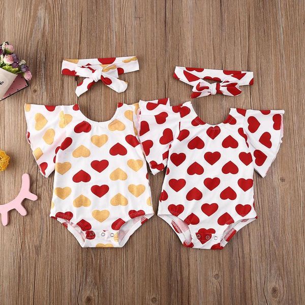 summer cute newborn baby girl valentine's day clothes short sleeves heart bodysuit jumpsuit headband clothing, Black
summer cute newborn baby girl valentine's day clothes short sleeves heart bodysuit jumpsuit headband clothing, Black