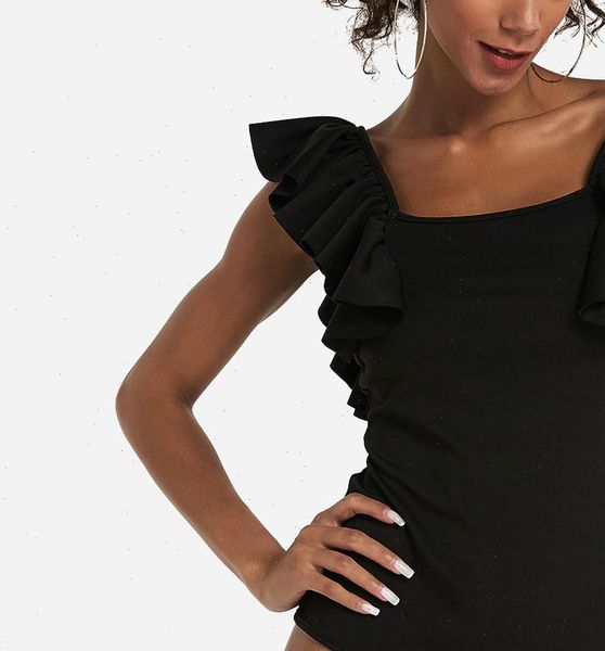 2021 new brand spring summer short sleeve women ruffled flared sleeve bodysuit jumpsuit body leotard 8 14, Black;white
2021 new brand spring summer short sleeve women ruffled flared sleeve bodysuit jumpsuit body leotard 8 14, Black;white