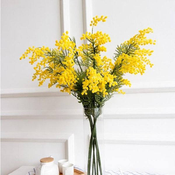 decorative flowers & wreaths home living room decoration 5pcs/lot yellow white plastic artificial bouquet el dinner table art decor albizia
decorative flowers & wreaths home living room decoration 5pcs/lot yellow white plastic artificial bouquet el dinner table art decor albizia