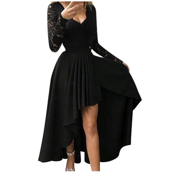 casual dresses women's elegant women deep v-neck dress floral lace party swing prom evening gowns mesh long wedding, Black;gray
casual dresses women's elegant women deep v-neck dress floral lace party swing prom evening gowns mesh long wedding, Black;gray