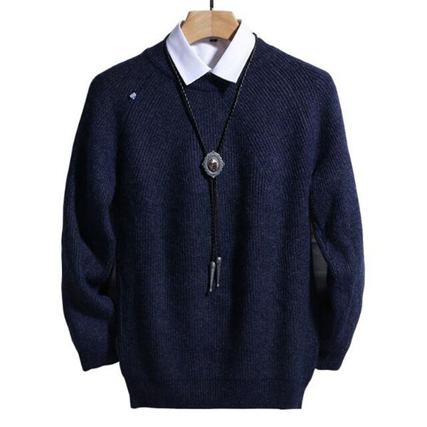 autumn and winter youth retro style pure colour round-necked slacky sweater male siba, White;black
autumn and winter youth retro style pure colour round-necked slacky sweater male siba, White;black