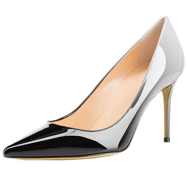 dress shoes lovirs womens slip on mid-heel pumps stiletto heels 8.5cm pointed toe office party basic plus size us 4-15, Black
dress shoes lovirs womens slip on mid-heel pumps stiletto heels 8.5cm pointed toe office party basic plus size us 4-15, Black