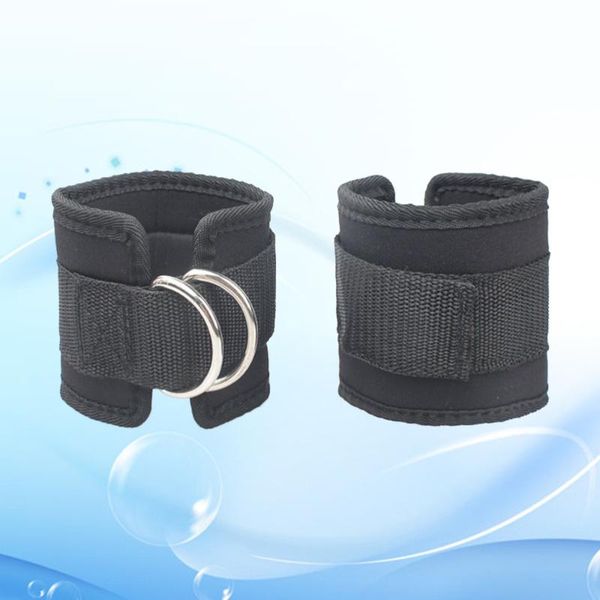 2pcs sport ankle straps d-ring ankle calfs band for gym workouts machines leg exercises (black), Blue;black
2pcs sport ankle straps d-ring ankle calfs band for gym workouts machines leg exercises (black), Blue;black