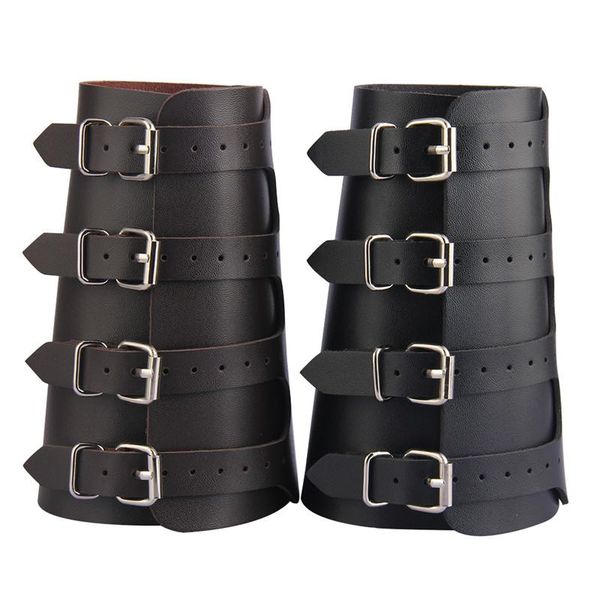 2019 pu leather gloves wide bracelet cuffs protective armor armbands chain steampunk cufflinks bracelet cosplay props, Black;red
2019 pu leather gloves wide bracelet cuffs protective armor armbands chain steampunk cufflinks bracelet cosplay props, Black;red