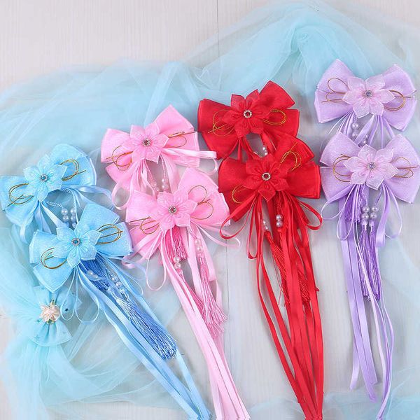 children's ribbon women's jewelry hanfu chiffon butterfly hairpin clip headdrs ancient style hair ornament, Golden;silver
children's ribbon women's jewelry hanfu chiffon butterfly hairpin clip headdrs ancient style hair ornament, Golden;silver