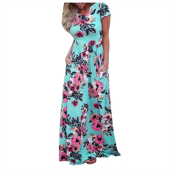 floral print long women dress plus size summer casual o neck short sleeve bohemia elegant ladies maxi vestidos robe, Black;gray
floral print long women dress plus size summer casual o neck short sleeve bohemia elegant ladies maxi vestidos robe, Black;gray