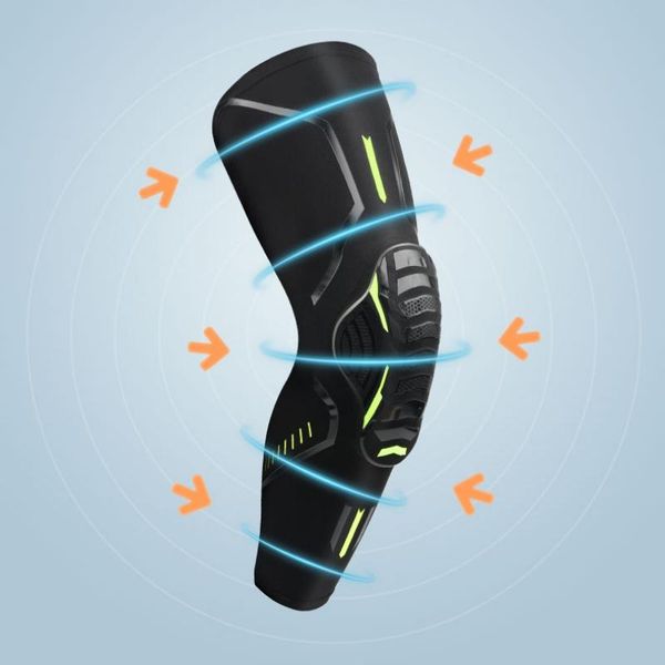 1pc breathable absorb sweat basketball knee pad honeycomb shockproof long leg sleeves knee brace football sports guard 2021, Black;gray
1pc breathable absorb sweat basketball knee pad honeycomb shockproof long leg sleeves knee brace football sports guard 2021, Black;gray