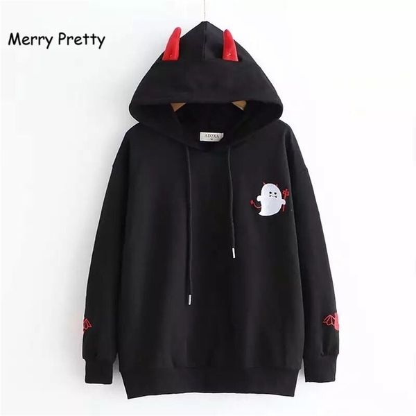 merry pretty women cotton hoodies sweatshirts with ears harajuku black devil embroidery hooded sweatshirt pullovers girls hoody y200610
merry pretty women cotton hoodies sweatshirts with ears harajuku black devil embroidery hooded sweatshirt pullovers girls hoody y200610