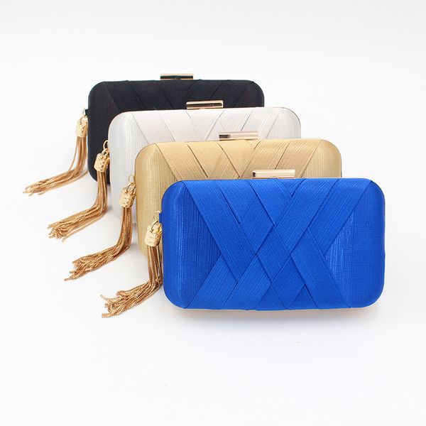 evening bag dinner women's knitting tassel banquet hand holding one shoulder party small square
evening bag dinner women's knitting tassel banquet hand holding one shoulder party small square