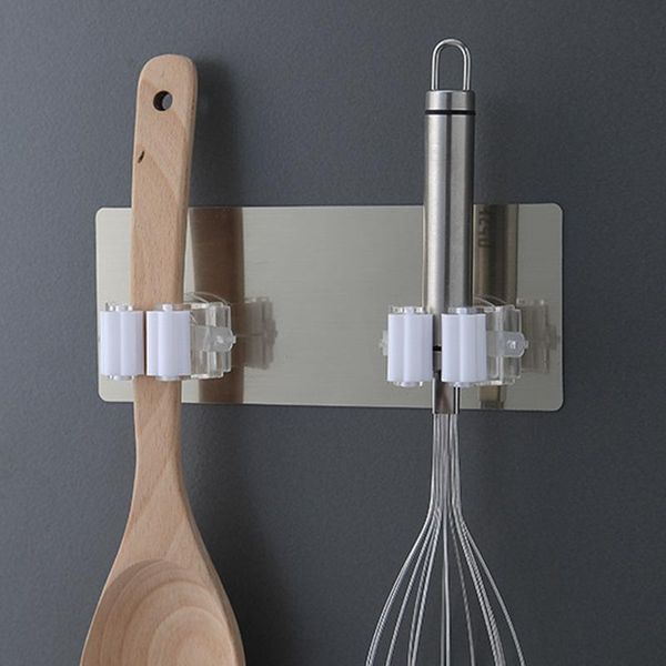 hooks & rails 2pcs adhesive multi-purpose wall mounted mop organizer holder rackbrush broom hanger hook kitchen bathroom strong
hooks & rails 2pcs adhesive multi-purpose wall mounted mop organizer holder rackbrush broom hanger hook kitchen bathroom strong