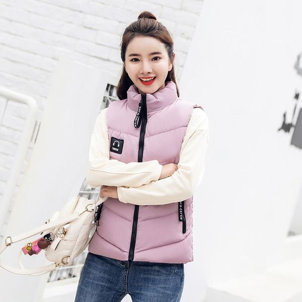 women's vests fashion winter down cotton vest female autumn warm 2021 for women sleeveless jacket coat plus size 4xl, Black;white
women's vests fashion winter down cotton vest female autumn warm 2021 for women sleeveless jacket coat plus size 4xl, Black;white