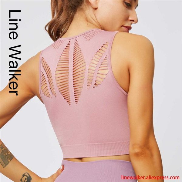 gym clothing sports bra women mesh brathable sport push up female fitness underwear seamless mujer running yoga, White;black
gym clothing sports bra women mesh brathable sport push up female fitness underwear seamless mujer running yoga, White;black