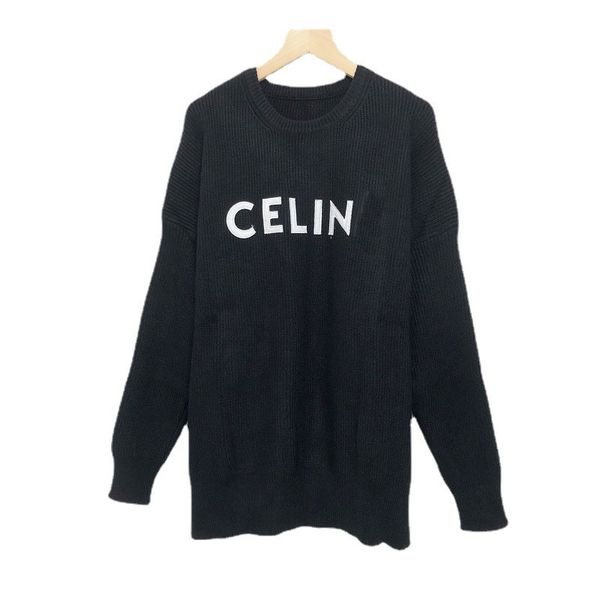 sweater knit 2021 autumn and winter fashion brand simple letter casual men's pullover, White;black
sweater knit 2021 autumn and winter fashion brand simple letter casual men's pullover, White;black
