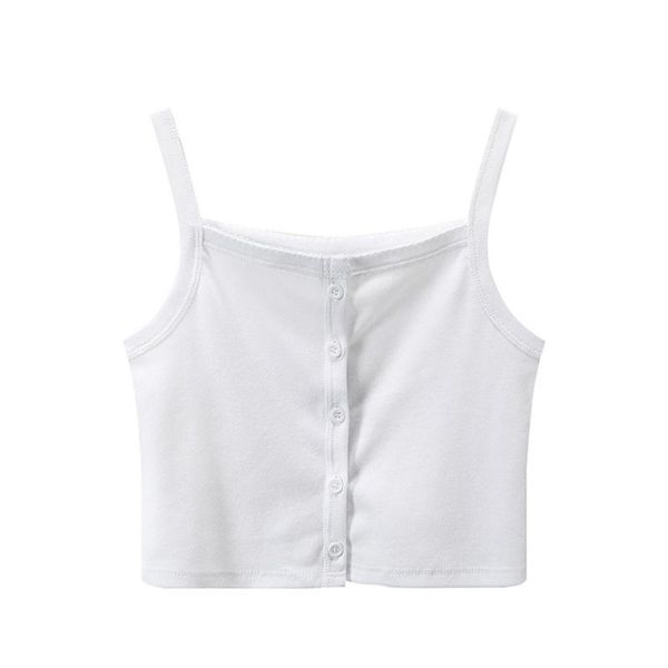 women's tanks & camis puwd cute girls soft cotton white button 2021 summer fashion ladies solid color short slim women chic crop top
women's tanks & camis puwd cute girls soft cotton white button 2021 summer fashion ladies solid color short slim women chic crop top