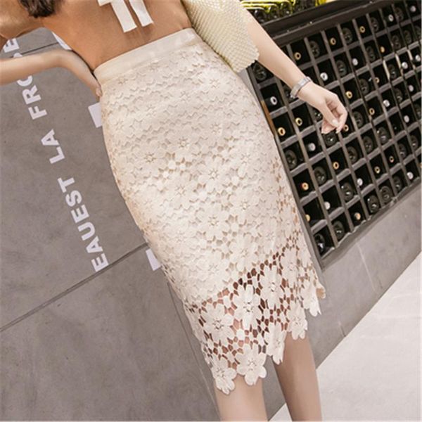 skirts high waisted pencil skirt women elegant hollow out flower crochet lace ladies korean summer back slit a line wrap, Black
skirts high waisted pencil skirt women elegant hollow out flower crochet lace ladies korean summer back slit a line wrap, Black