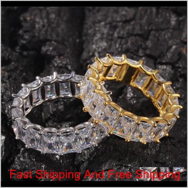 europe and america ale women men's ring 925 sterling silver iced out square cubic zircon rings for party wedding nice gift oiu3g 6wsgm, Golden;silver
europe and america ale women men's ring 925 sterling silver iced out square cubic zircon rings for party wedding nice gift oiu3g 6wsgm, Golden;silver