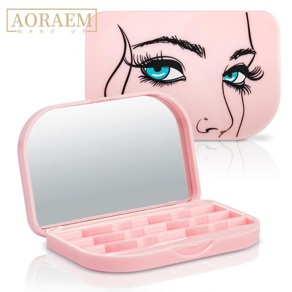 false eyelashes aoraem plastic packaging box for with mirror eyelash extension storage portable cosmetic beauty makeup tools
false eyelashes aoraem plastic packaging box for with mirror eyelash extension storage portable cosmetic beauty makeup tools