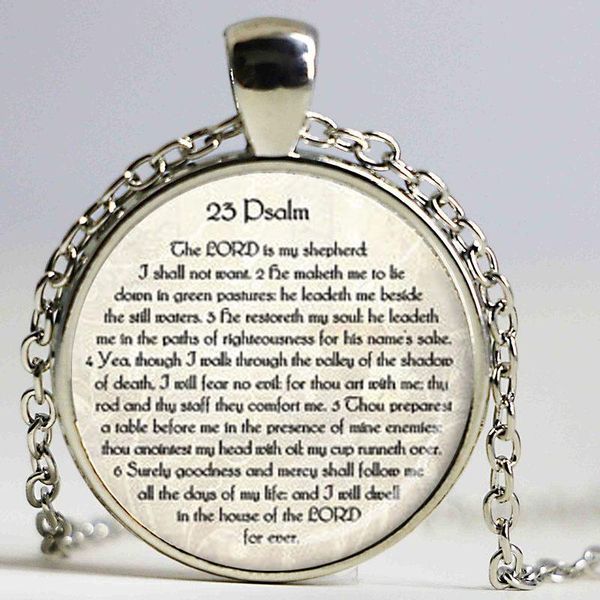 pendant necklaces 23rd psalm jewelry scripture necklace 23 bible verse jewish gift christian, Silver
pendant necklaces 23rd psalm jewelry scripture necklace 23 bible verse jewish gift christian, Silver
