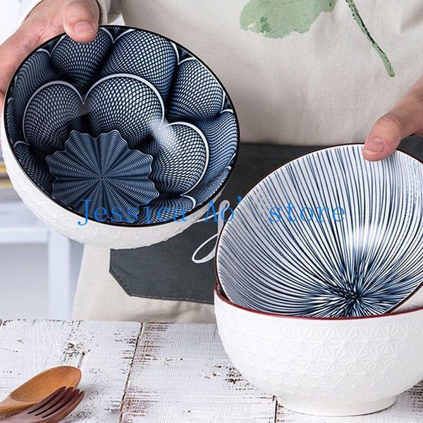 bowls 15cm large noodle bowl ceramic beautiful embossed relief dessert non-slip mixing set big salad for kitchen
bowls 15cm large noodle bowl ceramic beautiful embossed relief dessert non-slip mixing set big salad for kitchen