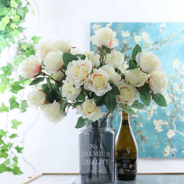 decorative flowers & wreaths 1pc 5 heads rose artificial flower branch for home floral arrangement ornament wedding party decor valentine�
decorative flowers & wreaths 1pc 5 heads rose artificial flower branch for home floral arrangement ornament wedding party decor valentine�