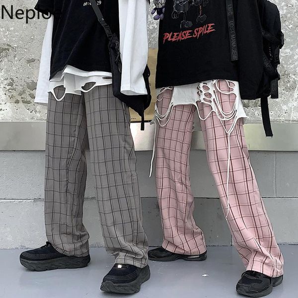 women's pants & capris neploe korea ins retro plaid wide leg loose bf style drop feeling trousers autumn spring casual soft pantalone, Black;white
women's pants & capris neploe korea ins retro plaid wide leg loose bf style drop feeling trousers autumn spring casual soft pantalone, Black;white