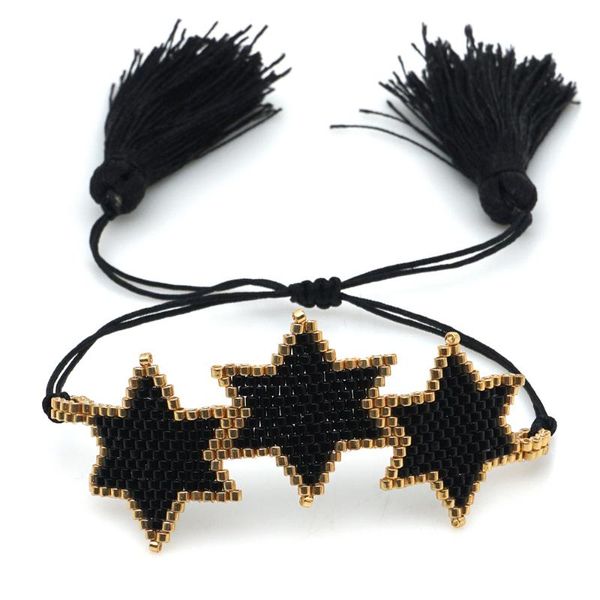 charm bracelets go2boho star bracelet for women jewellery 2021 fashion japanese miyuki beads jewelry adjustable tassel black wholesale, Golden;silver
charm bracelets go2boho star bracelet for women jewellery 2021 fashion japanese miyuki beads jewelry adjustable tassel black wholesale, Golden;silver