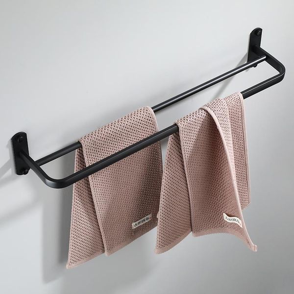 40/50 cm wall mounted space aluminum bathroom accessories towel rail matte black towel holder kitchen storage shelf
40/50 cm wall mounted space aluminum bathroom accessories towel rail matte black towel holder kitchen storage shelf