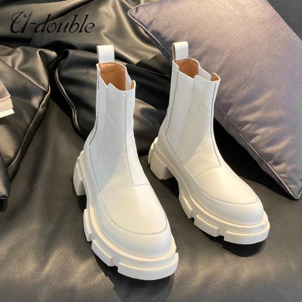 boots u-double ins real leather women ankle 2022 fashion platform autumn winter high heel shoes woman short boot lady footwear, Black
boots u-double ins real leather women ankle 2022 fashion platform autumn winter high heel shoes woman short boot lady footwear, Black