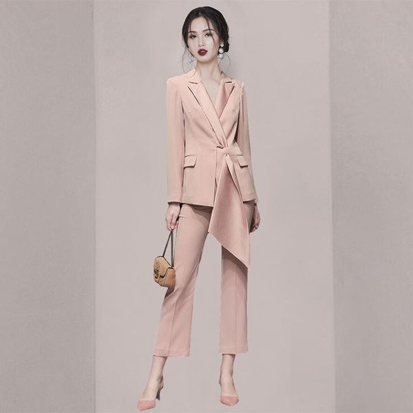 women's two piece pants pink fashion 2021 clothes temperament womens outfits summer skirt suits deportivo women clothing ek50tx, White
women's two piece pants pink fashion 2021 clothes temperament womens outfits summer skirt suits deportivo women clothing ek50tx, White